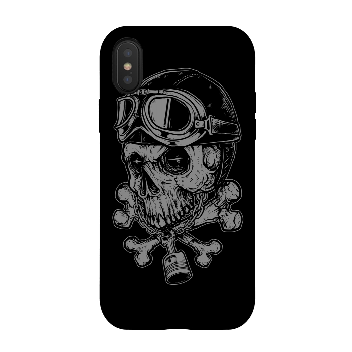 iPhone Xs / X StrongFit Dead Rider by Afif Quilimo