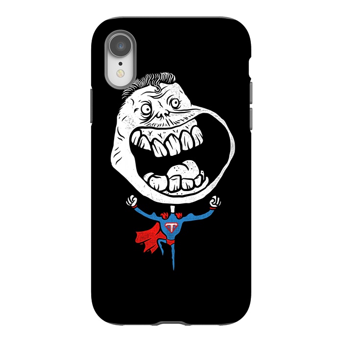 iPhone Xr StrongFit Supertroll by Afif Quilimo