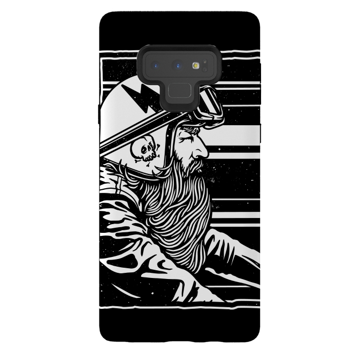 Galaxy Note 9 StrongFit Beard and Ride by Afif Quilimo