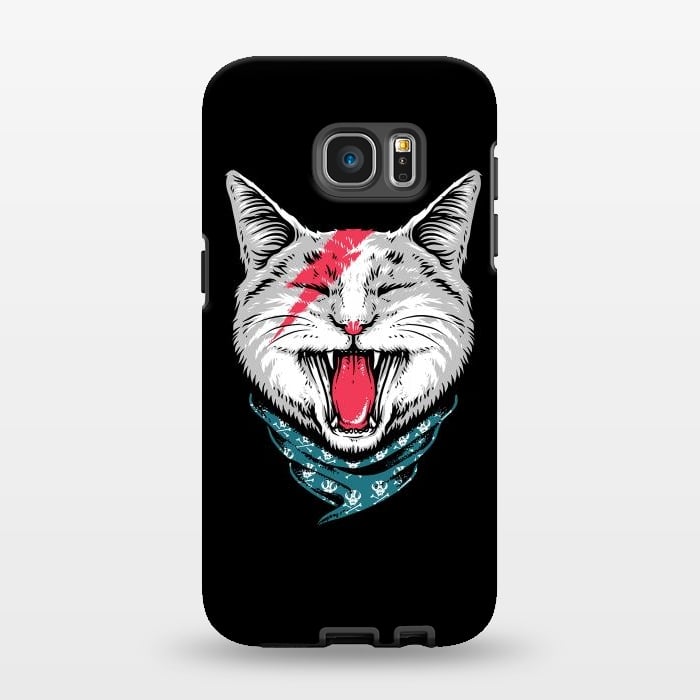 Galaxy S7 EDGE StrongFit Cat Rock by Afif Quilimo