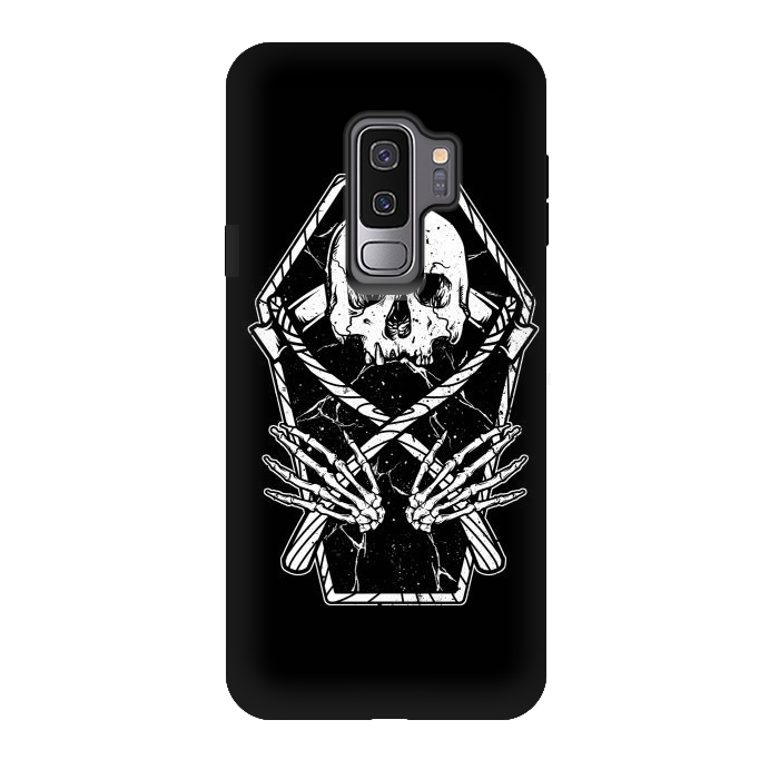 Galaxy S9 plus StrongFit Coffin Reaper by Afif Quilimo