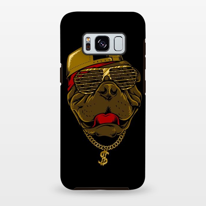 Galaxy S8 plus StrongFit Dog Hip Hop Style by Afif Quilimo