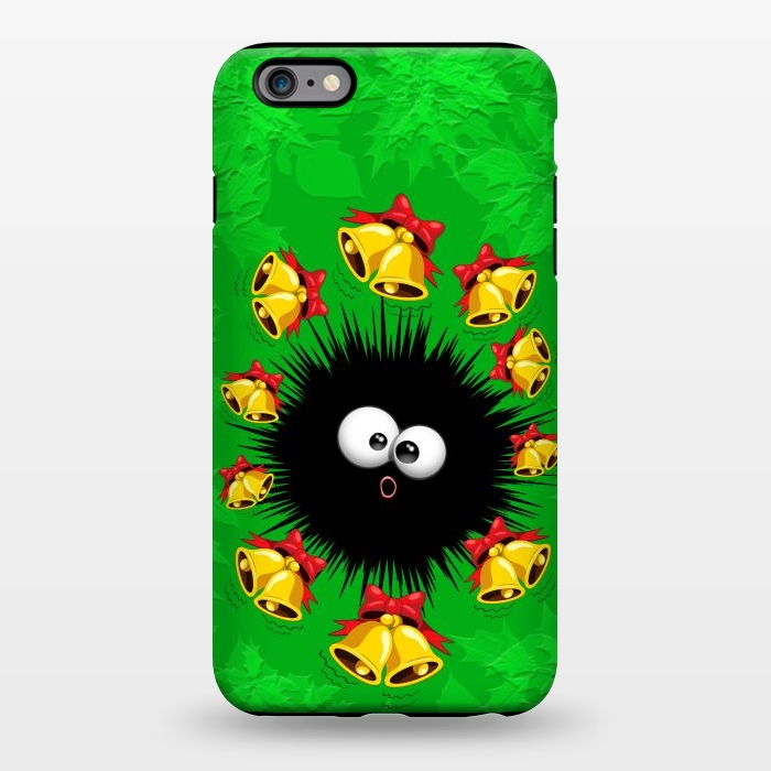 iPhone 6/6s plus StrongFit Fuzzy Funny Christmas Sea Urchin Character by BluedarkArt