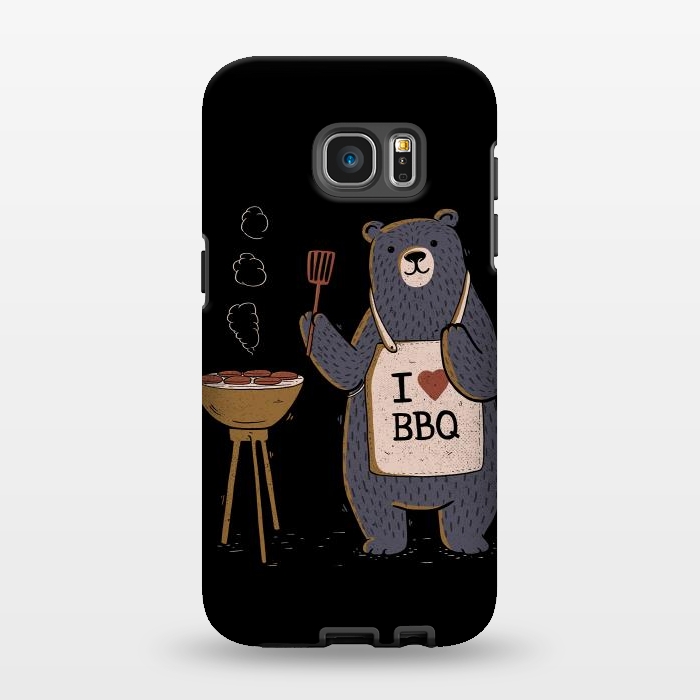 Galaxy S7 EDGE StrongFit I Love BBQ- by eduely