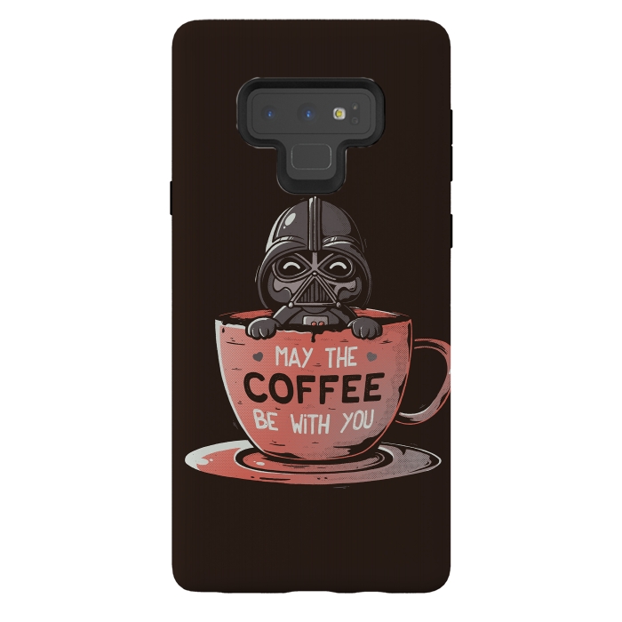 Galaxy Note 9 StrongFit May the Coffee Be With You by eduely