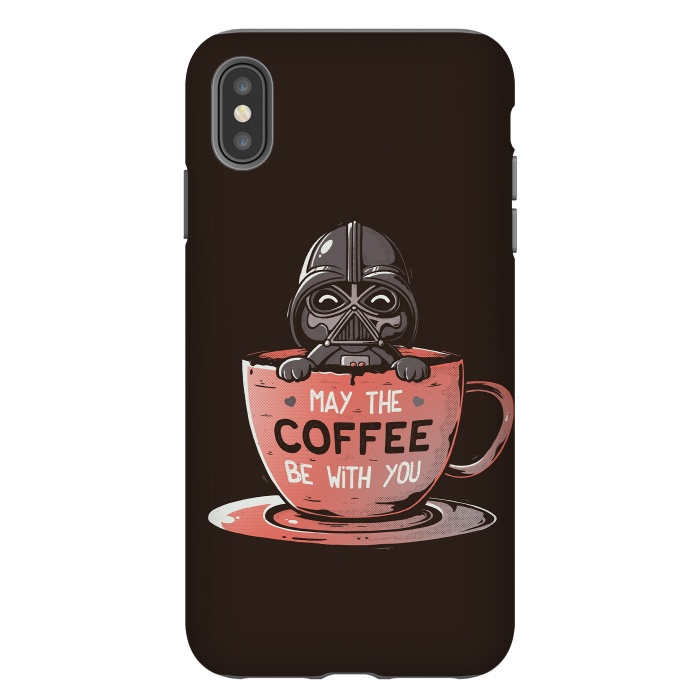 iPhone Xs Max StrongFit May the Coffee Be With You by eduely