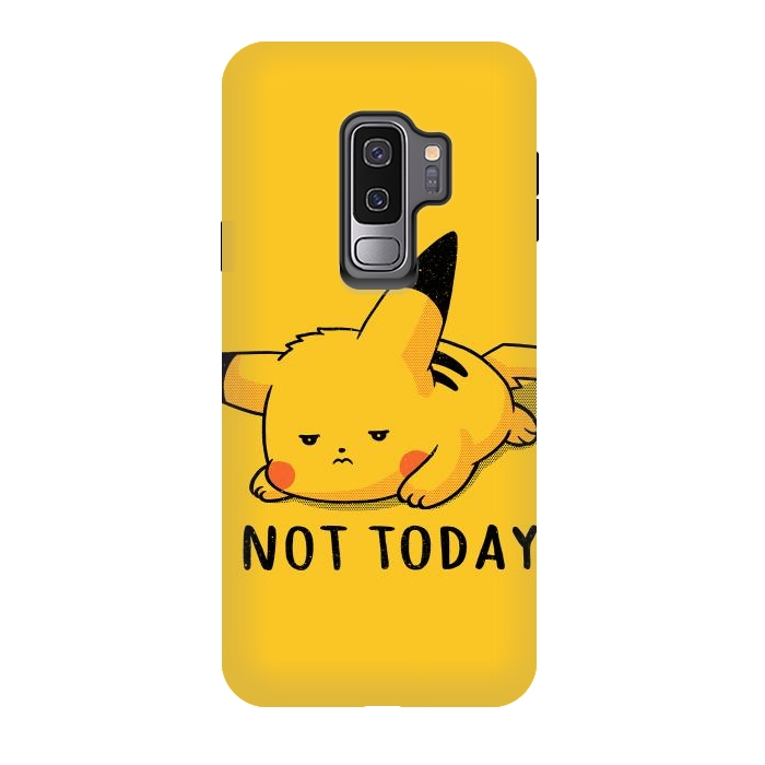 Galaxy S9 plus StrongFit Pikachu Not Today by eduely