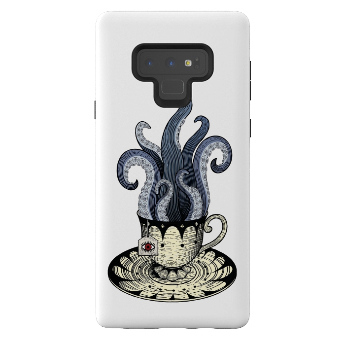 Galaxy Note 9 StrongFit Kraken tea by Laura Nagel