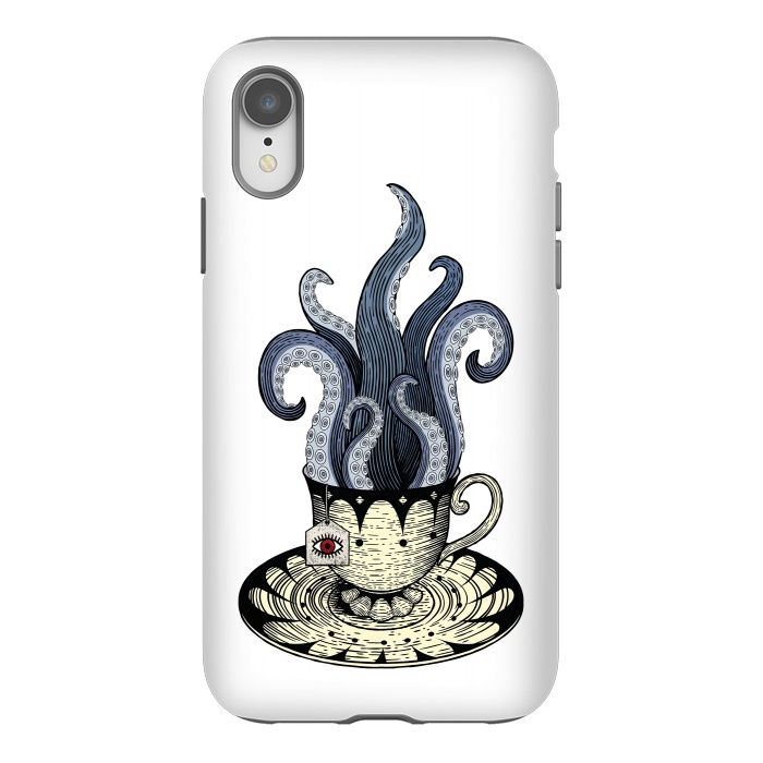 iPhone Xr StrongFit Kraken tea by Laura Nagel