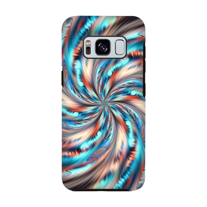 Galaxy S8 StrongFit Abstract Swirl by Art Design Works
