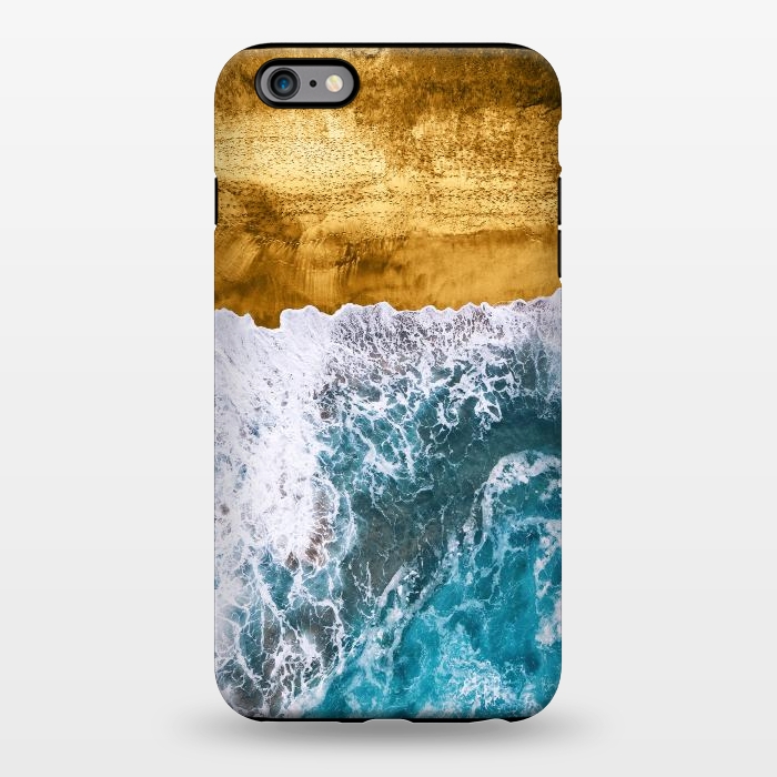 iPhone 6/6s plus StrongFit Tropical XVI - Golden Beach by Art Design Works