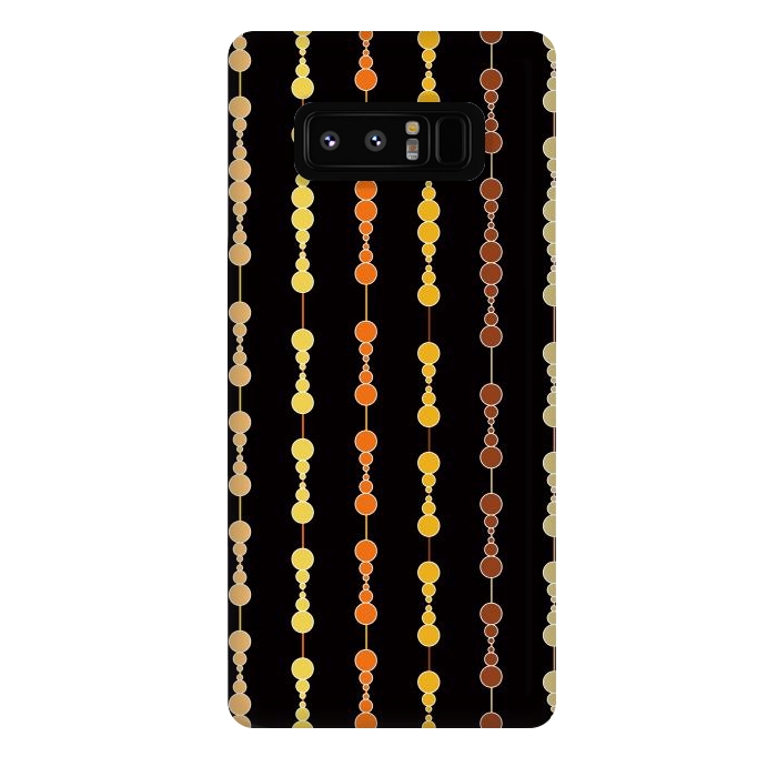Galaxy Note 8 StrongFit Multi-faceted decorative lines 2 by Bledi