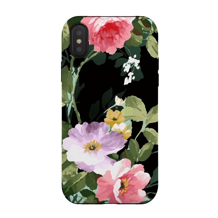 iPhone Xs / X StrongFit The perfect flowers for me 2 by Bledi