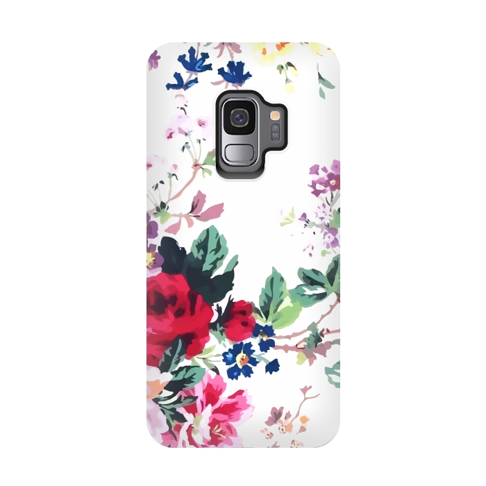Galaxy S9 StrongFit Bouquets with roses 3 by Bledi