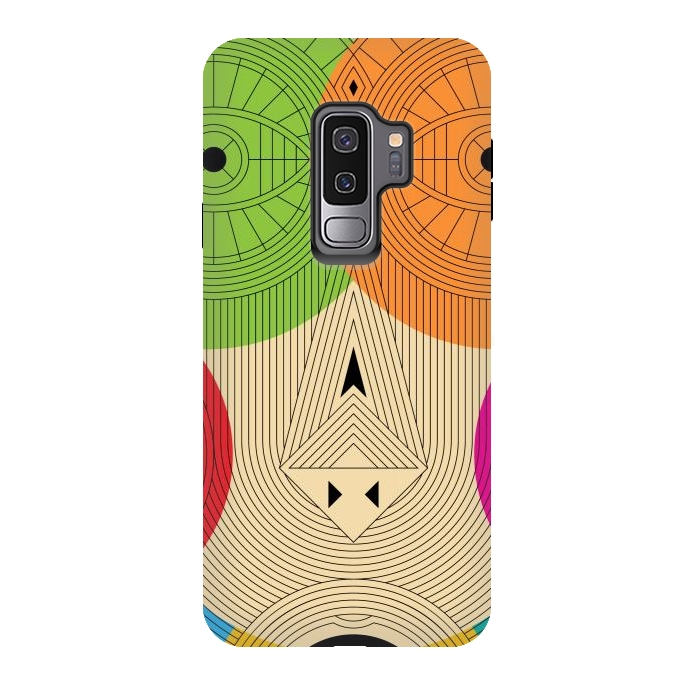 Galaxy S9 plus StrongFit masque aztec by TMSarts