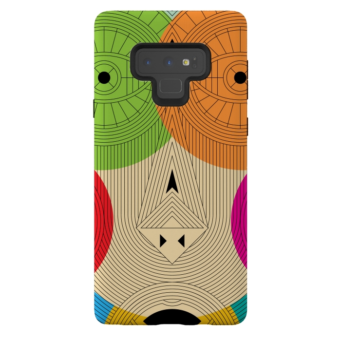 Galaxy Note 9 StrongFit masque aztec by TMSarts