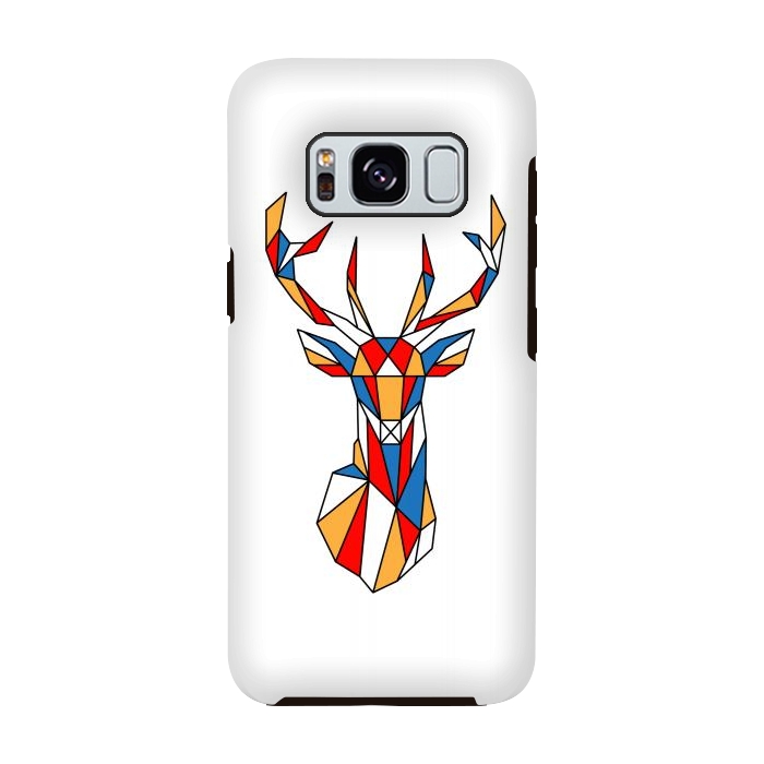 Galaxy S8 StrongFit deer geometric by TMSarts
