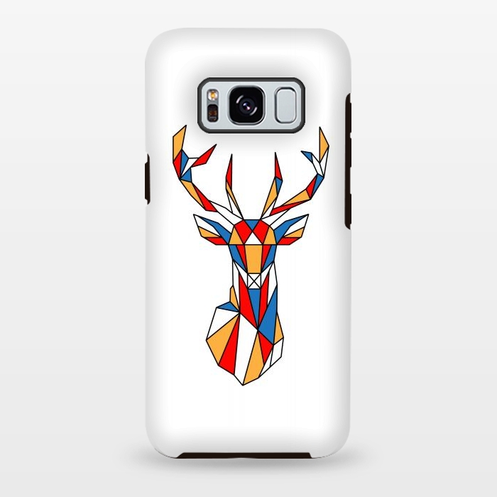 Galaxy S8 plus StrongFit deer geometric by TMSarts