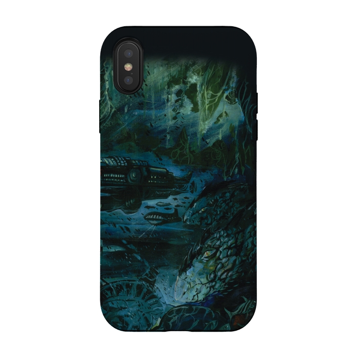 iPhone Xs / X StrongFit 20,000 Leagues Under the Sea by Max LeTamis