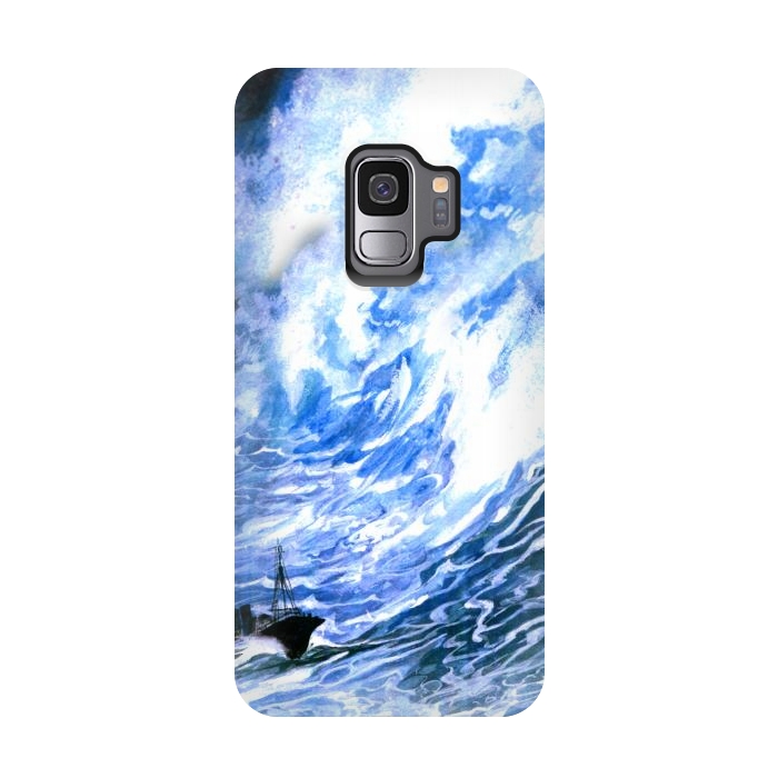 Galaxy S9 StrongFit Sea Strom by Max LeTamis