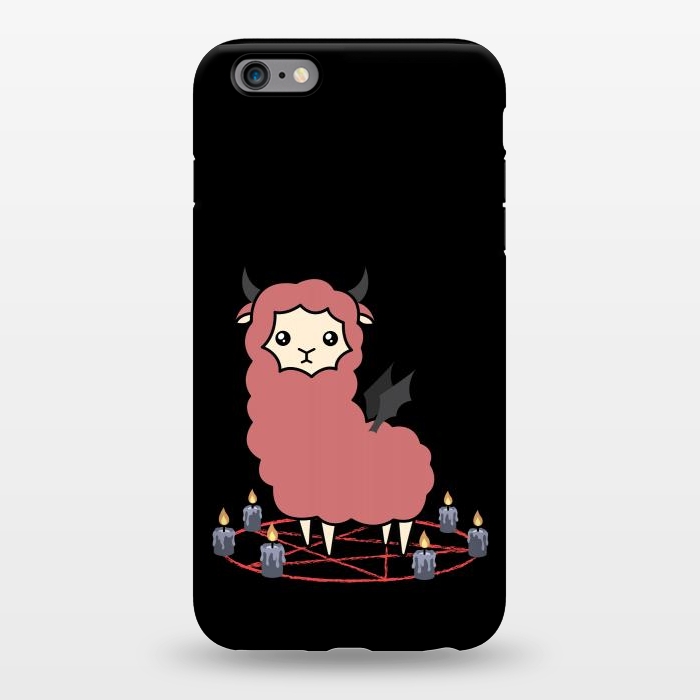 iPhone 6/6s plus StrongFit Llama demon by Laura Nagel