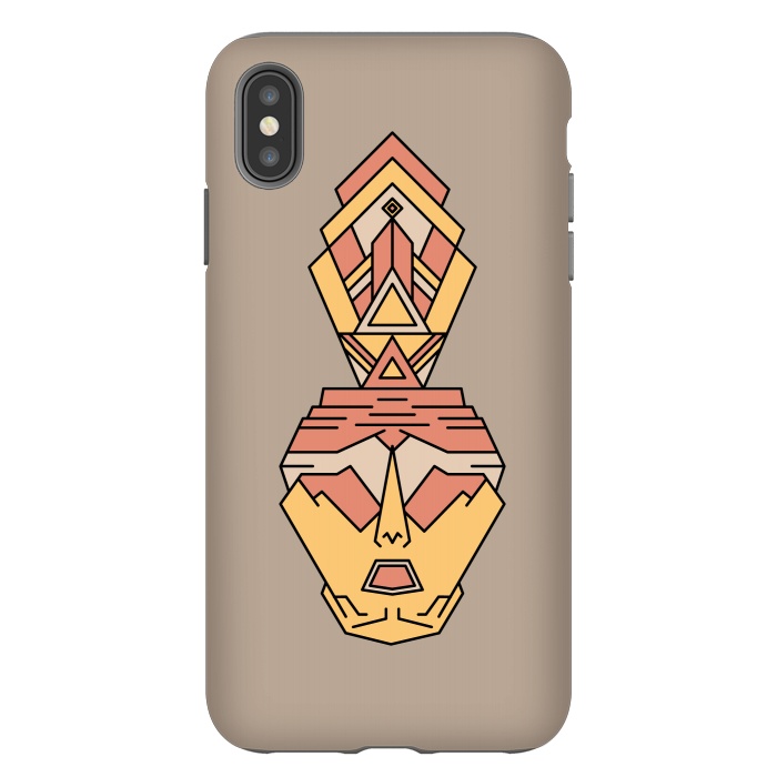 iPhone Xs Max StrongFit human aztec by TMSarts