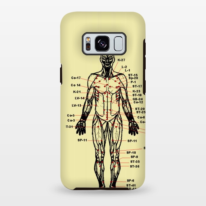 Galaxy S8 plus StrongFit Acupuncture points I by Max LeTamis
