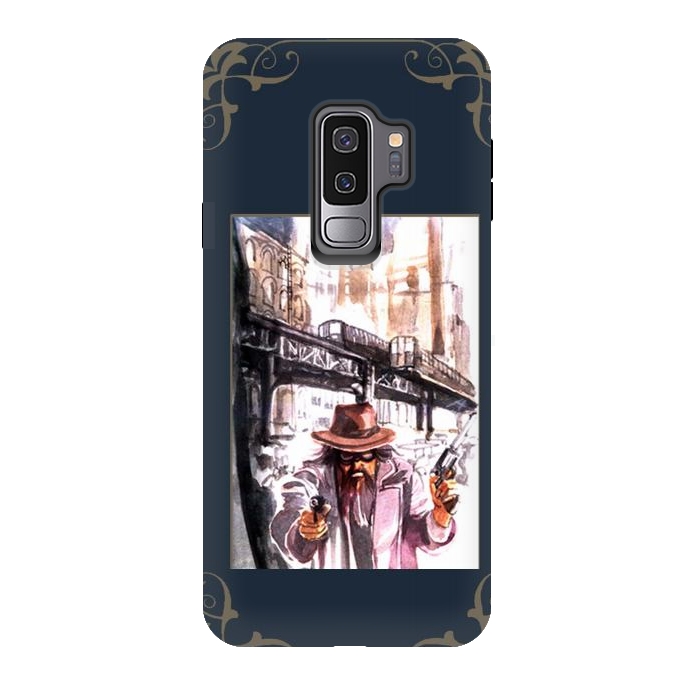 Galaxy S9 plus StrongFit Western Personages by Max LeTamis