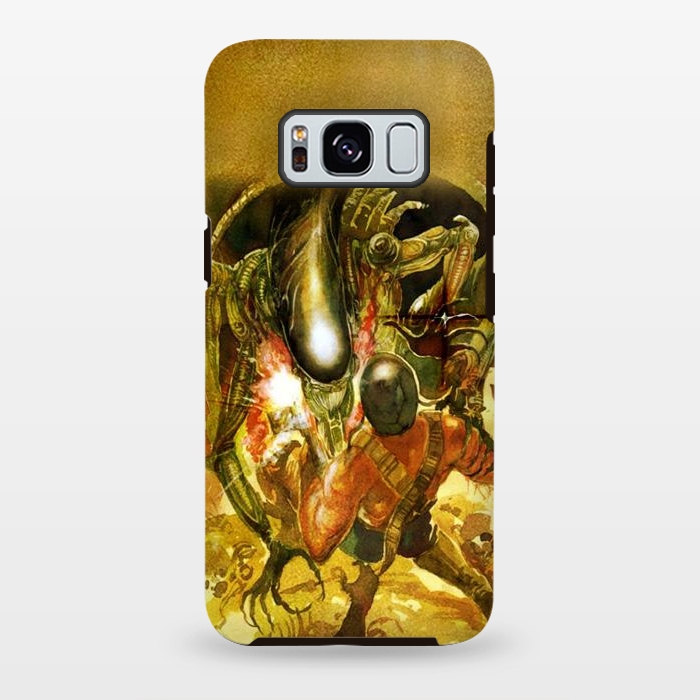 Galaxy S8 plus StrongFit Aliens and War by Max LeTamis