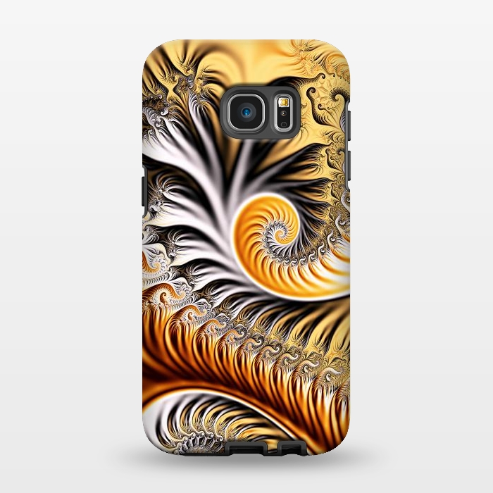 Galaxy S7 EDGE StrongFit Fractal Art XIV by Art Design Works