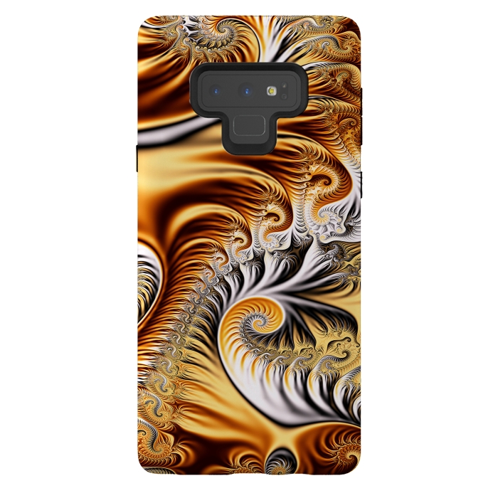 Galaxy Note 9 StrongFit Fractal Art XV by Art Design Works