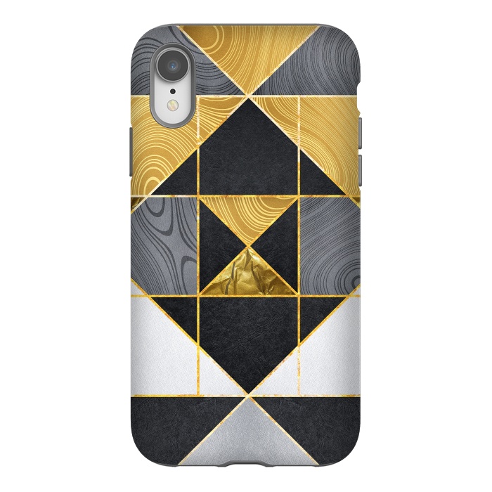 iPhone Xr StrongFit Geometric XXIV by Art Design Works