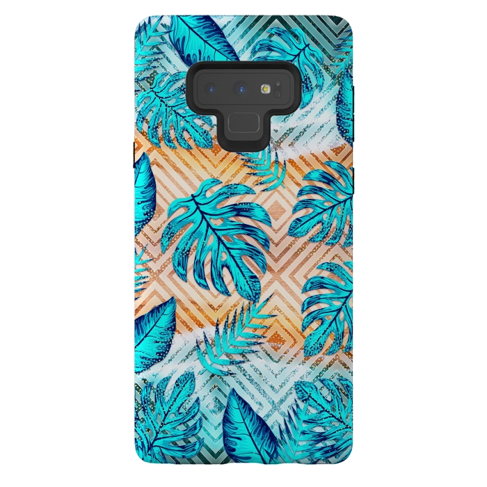 Galaxy Note 9 StrongFit Tropical XII by Art Design Works
