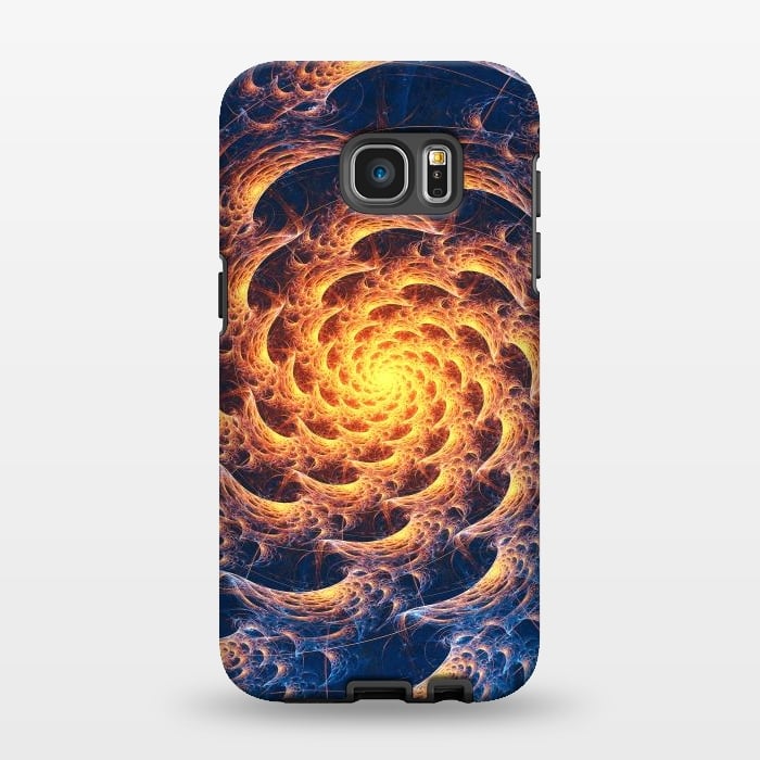 Galaxy S7 EDGE StrongFit Fractal Art XLI by Art Design Works
