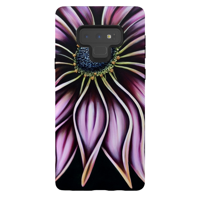 Galaxy Note 9 StrongFit Wild Cone Flower by Denise Cassidy Wood