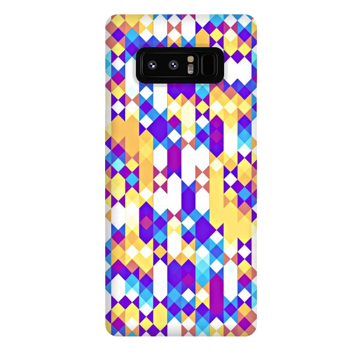 Galaxy Note 8 StrongFit Colorful Pattern I by Art Design Works