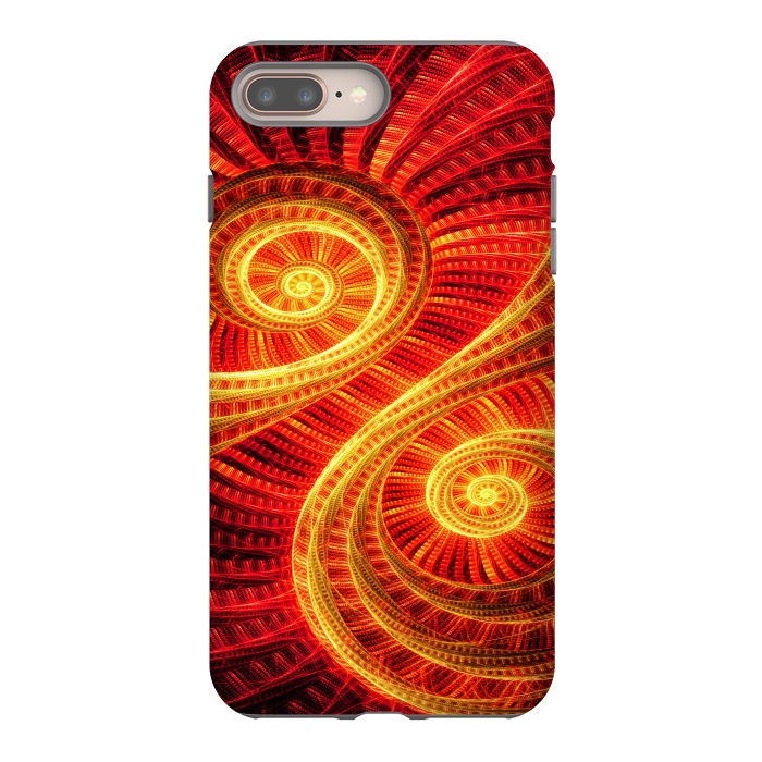 iPhone 7 plus StrongFit Fractal Art II by Art Design Works