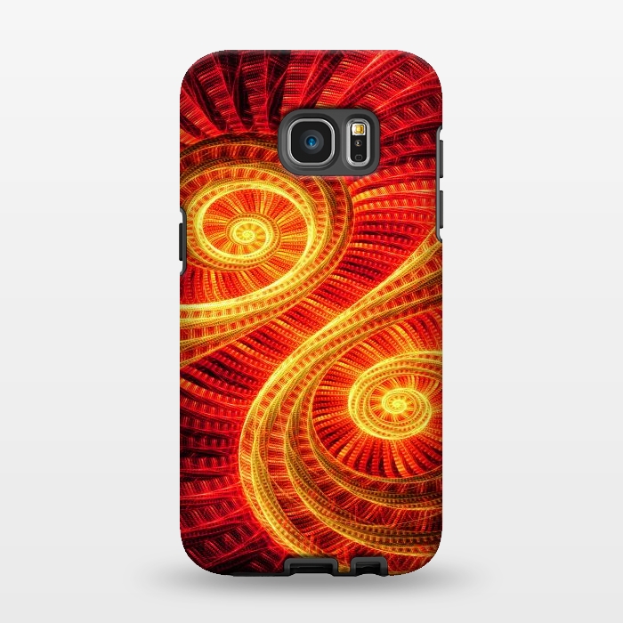 Galaxy S7 EDGE StrongFit Fractal Art II by Art Design Works