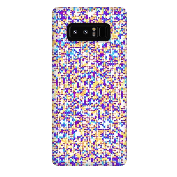 Galaxy Note 8 StrongFit  Colorful Pattern II by Art Design Works