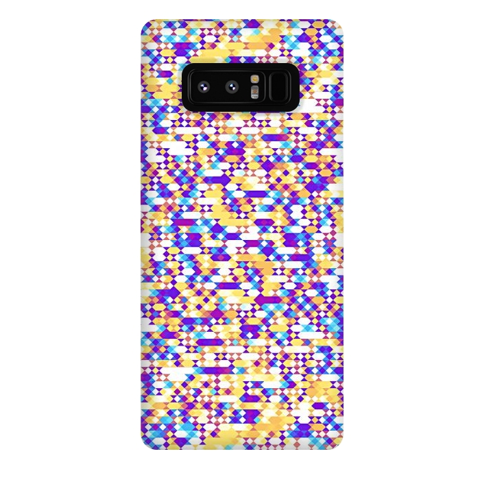 Galaxy Note 8 StrongFit  Colorful Pattern III by Art Design Works