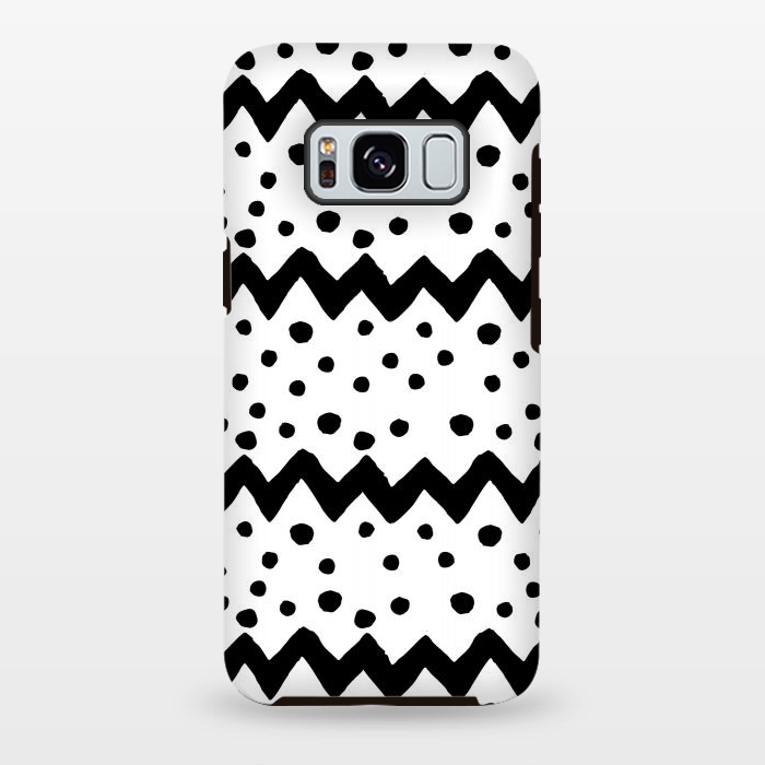 Galaxy S8 plus StrongFit Nordic pattern by Laura Nagel