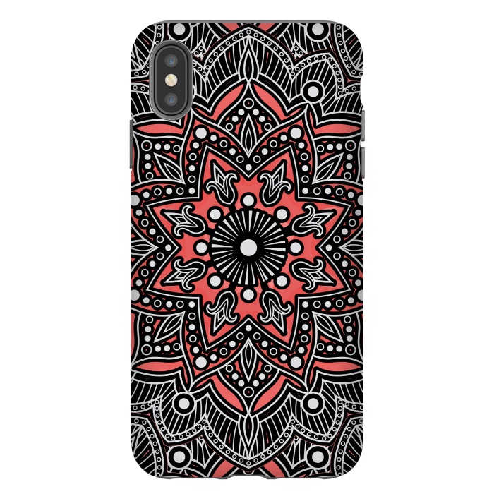 iPhone Xs Max StrongFit Perfection Mandala 2 by Bledi