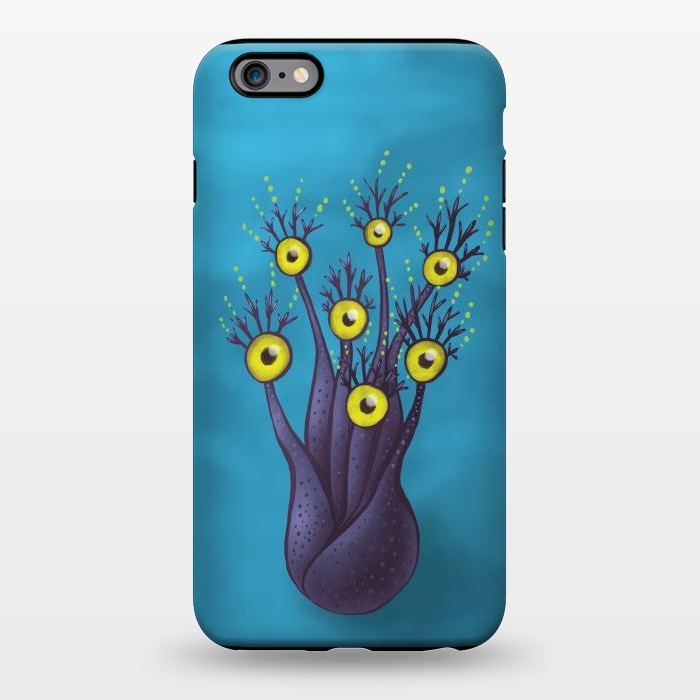 iPhone 6/6s plus StrongFit Tree Monster With Yellow Eyes | Digital Art by Boriana Giormova