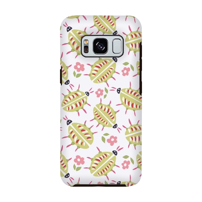 Galaxy S8 StrongFit Funny Bugs With Wooden Legs by Boriana Giormova