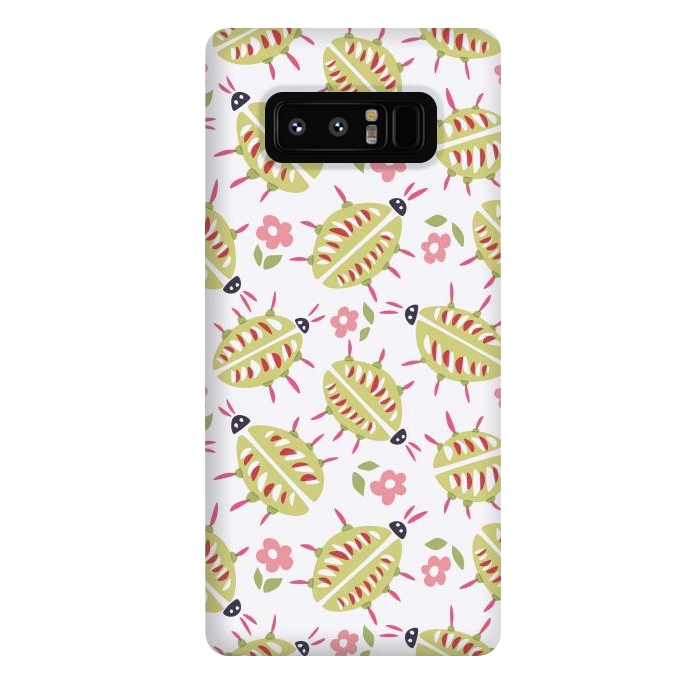 Galaxy Note 8 StrongFit Funny Bugs With Wooden Legs by Boriana Giormova