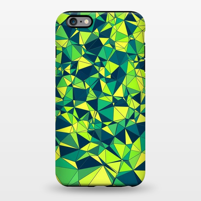 iPhone 6/6s plus StrongFit Green Low Poly Design by Art Design Works