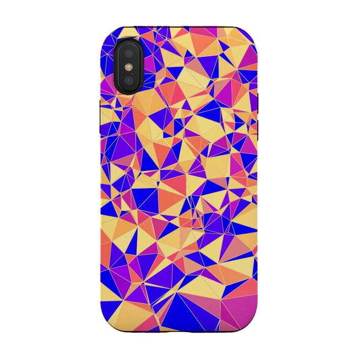 iPhone Xs / X StrongFit Low Poly Design by Art Design Works