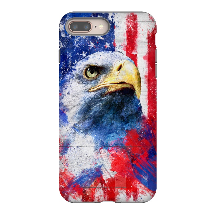 iPhone 7 plus StrongFit Artistic XLIII - American Pride by Art Design Works