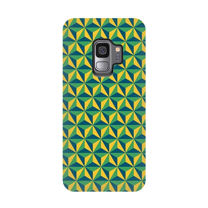 Galaxy S9 StrongFit Geometric Pattern IV by Art Design Works