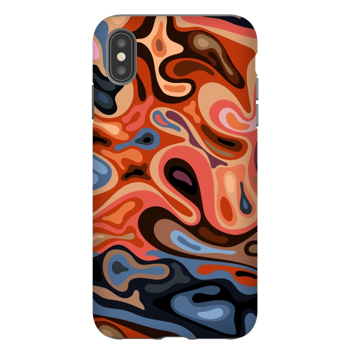 iPhone Xs Max StrongFit Liquid surface by Bledi
